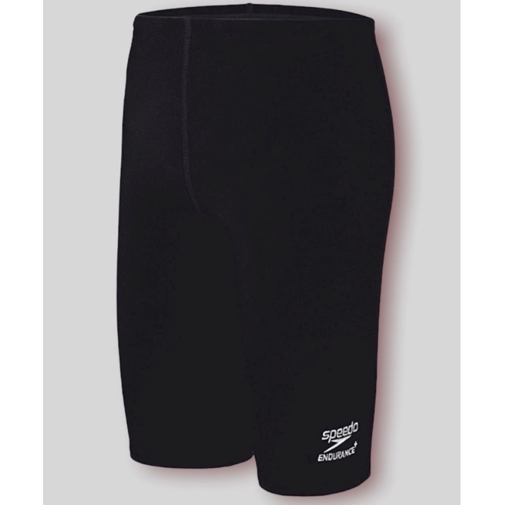 🏊🏼‍♂️ SPEEDO ENDURANCE Boys Jammers Black Like New Yth SZ 32 Competitive Swim!